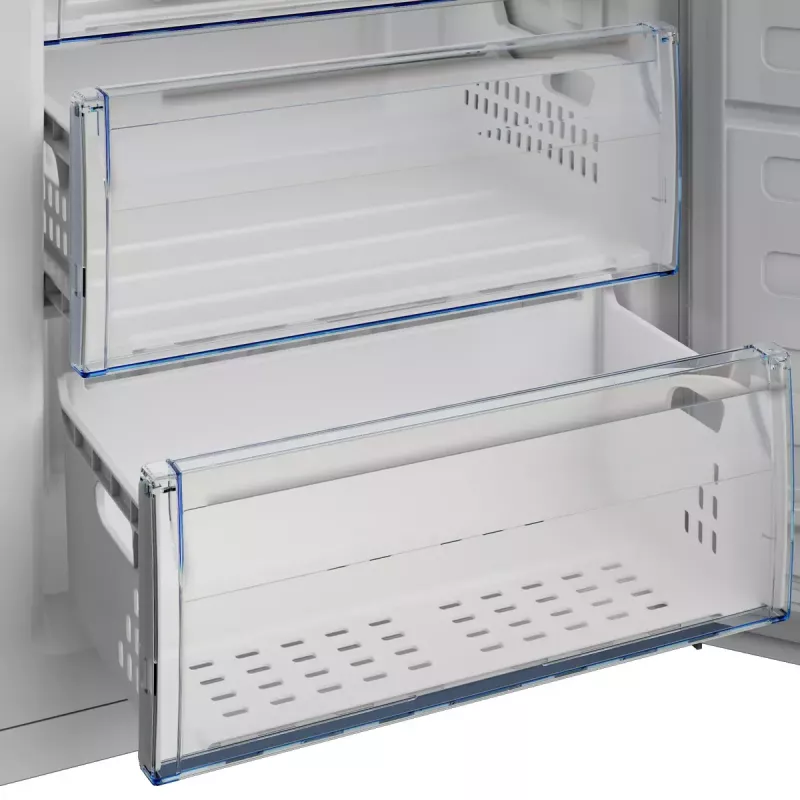 Zamrażarka pionowa Beko RFSA240M41WN — 215 l, biała, szybkie mrożenie, drzwi odwracalne