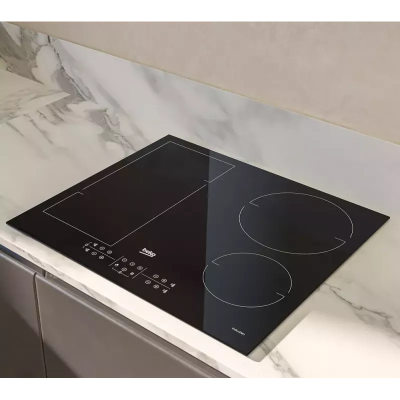 Beko HII64401QT Czarna płyta indukcyjna do zabudowy 60 cm 4 strefowa