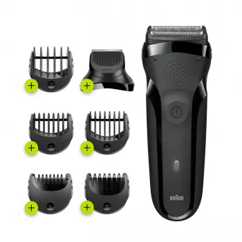 Braun Series 3 300BT bezprzewodowa golarka foliowa mokra i sucha z trymerem