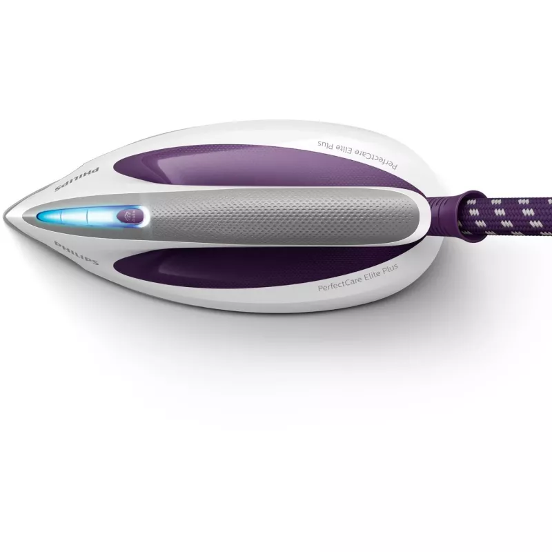 Steam ironing station Philips GC9660/30 — 1.8 L water tank, 7.5 bar pressure, 520 g/min boost, T-ionicGlide soleplate