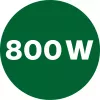 Wolnoobrotowa wyciskarka Philips Viva Collection HR1856, 800 W, czarna, wyświetlacz LED, pojemnik na sok