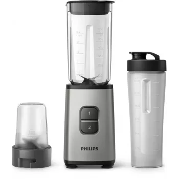Philips Daily Collection HR2604/80 blender 1 L Mikser stołowy 350 W Czarny, Stal nierdzewna