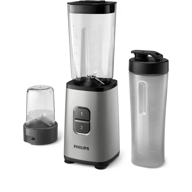 Philips Daily Collection HR2604/80 blender 1 L Mikser stołowy 350 W Czarny, Stal nierdzewna