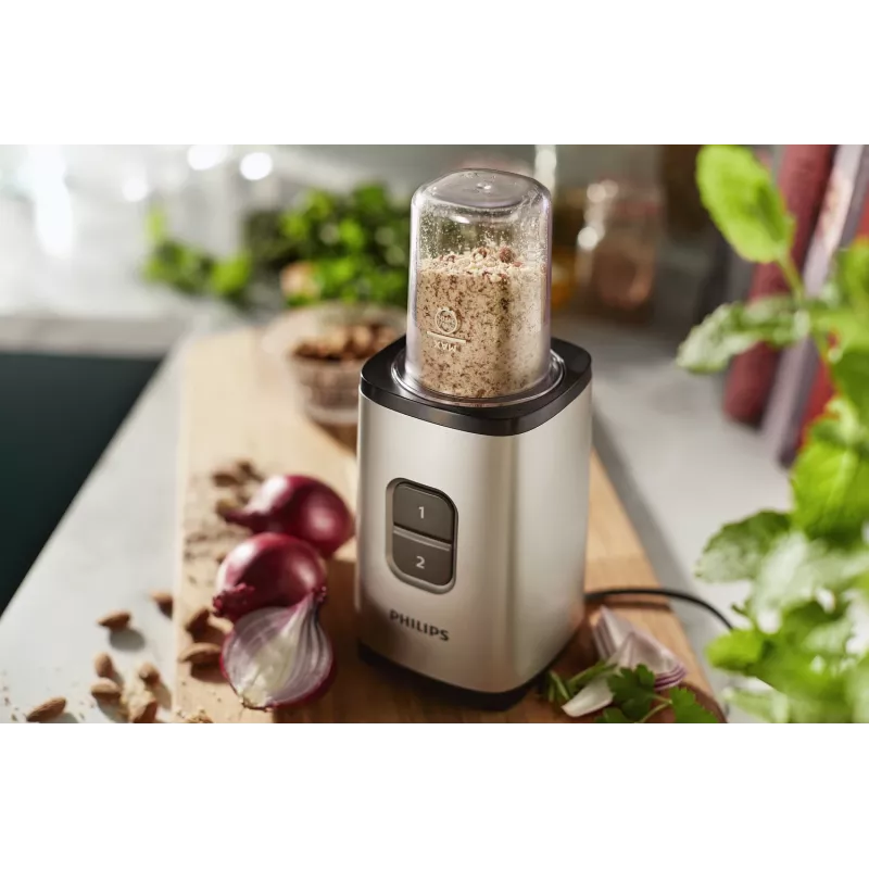 Philips Daily Collection HR2604/80 blender 1 L Mikser stołowy 350 W Czarny, Stal nierdzewna