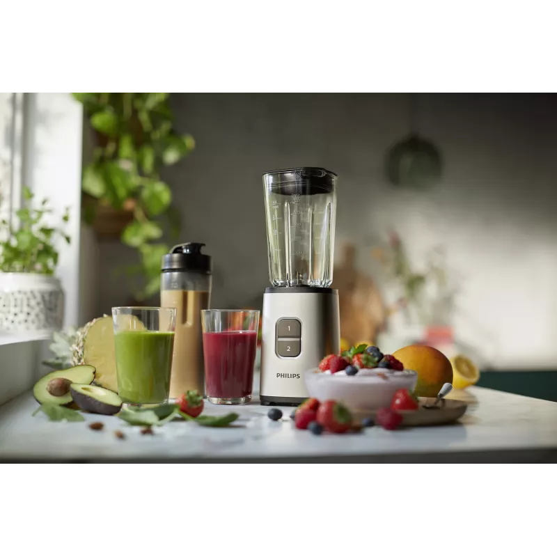 Philips Daily Collection HR2604/80 blender 1 L Mikser stołowy 350 W Czarny, Stal nierdzewna