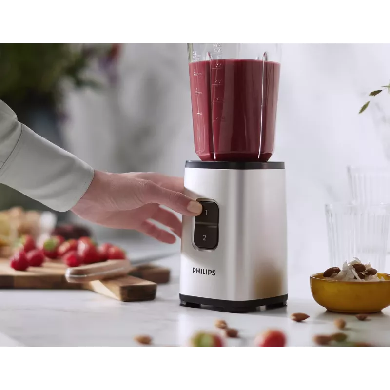 Philips Daily Collection HR2604/80 blender 1 L Mikser stołowy 350 W Czarny, Stal nierdzewna