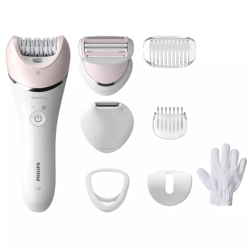 Philips Epilator Series 8000 BRE721/00 depilator do stosowania na mokro i sucho