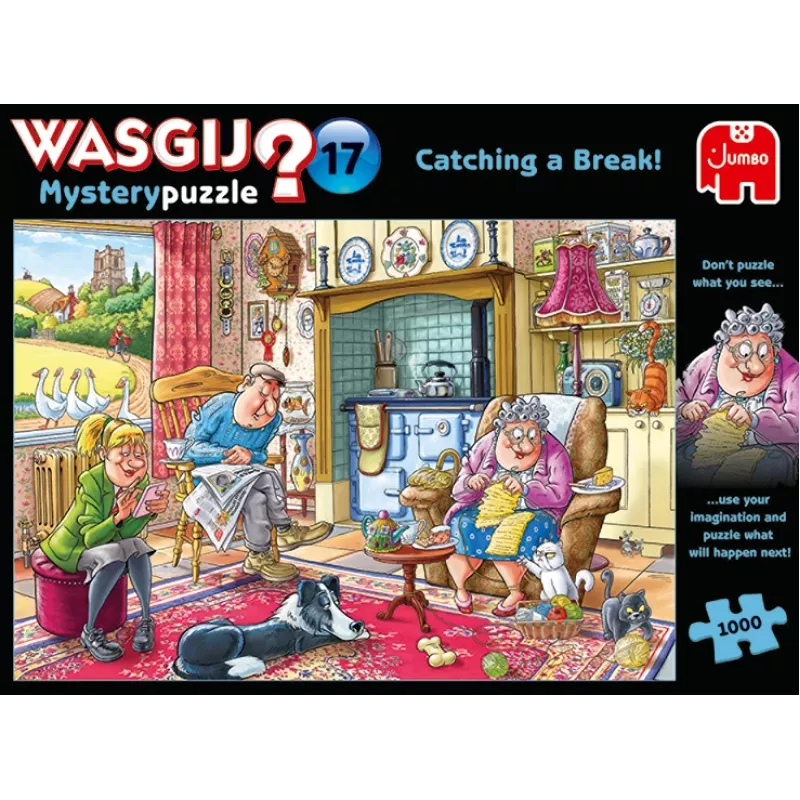 Wasgij Mystery 17 1000 elementów Puzzle Komiksowe Jumbo