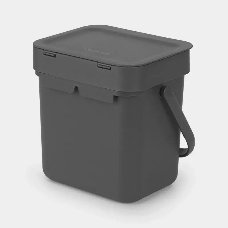 Kosz Brabantia 209888 Czarny Plastik 139x188x174 mm