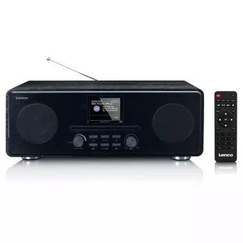 Radio internetowe Lenco DAR-061 Analogowe i cyfrowe DAB+ FM 20 W
