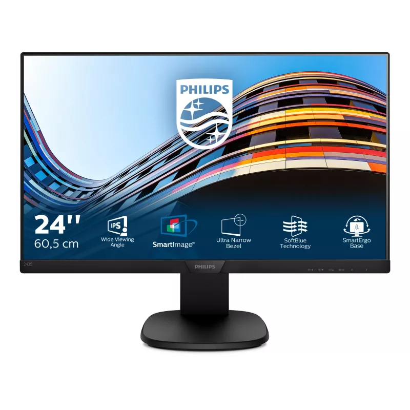 Philips S Line LCD monitor z SoftBlue Technology 243S7EHMB/00