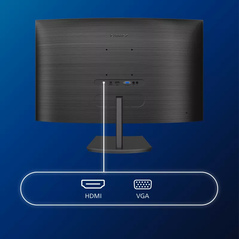 Philips E Line 241E1SCA/00 monitor komputerowy 59,9 cm (23,6 cala) 1920 x 1080 pikseli Full HD LCD Czarny