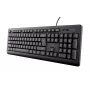 Klawiatura Trust TK-150 Uniwersalna USB QWERTY Czarna