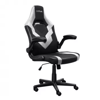 Uniwersalny fotel gamingowy Trust GXT 703W RIYE Czarno-biały 140 kg
