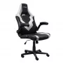 Uniwersalny fotel gamingowy Trust GXT 703W RIYE Czarno-biały 140 kg