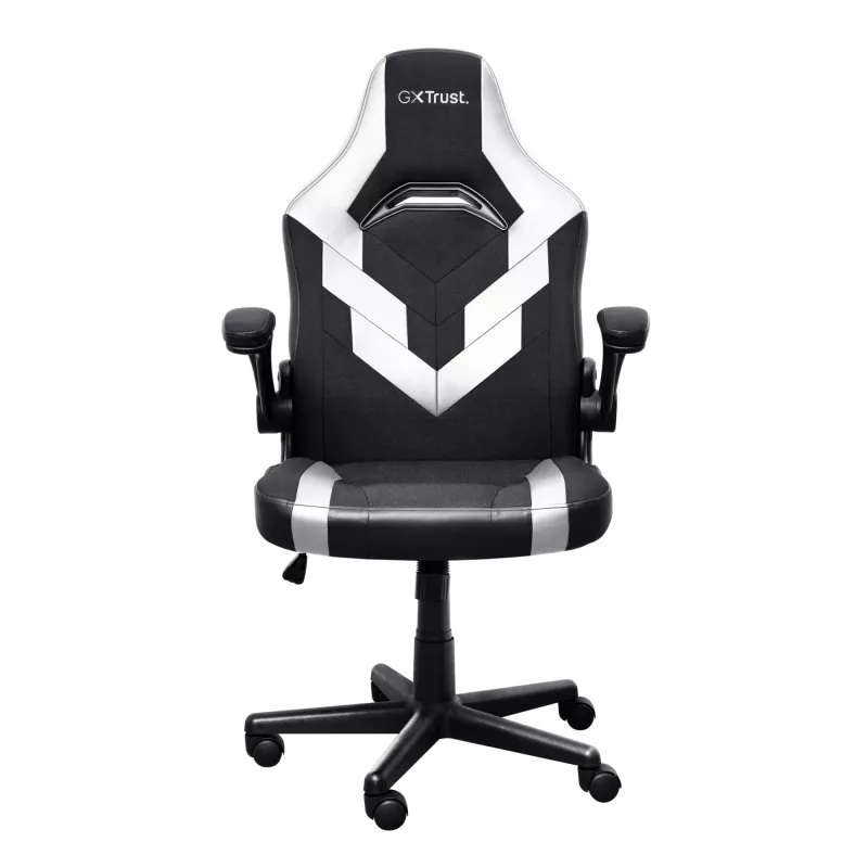 Uniwersalny fotel gamingowy Trust GXT 703W RIYE Czarno-biały 140 kg