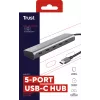 Trust Halyx USB 3.2 Gen 1 (3.1 Gen 1) Typ-C Srebrny