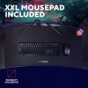 Stół Trust GXT 710 Luminus Pro Czarny Prostokątny ABS/PC 1200x600x740mm