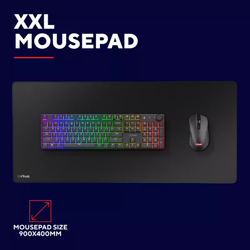 Podkładka pod mysz gamingowa Trust GXT 759 Czarna