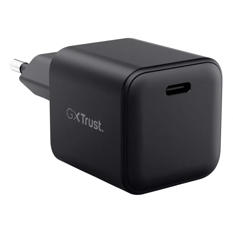 Trust 26143 mobile device charger Portable gaming console Czarny AC Fast charging Indoor