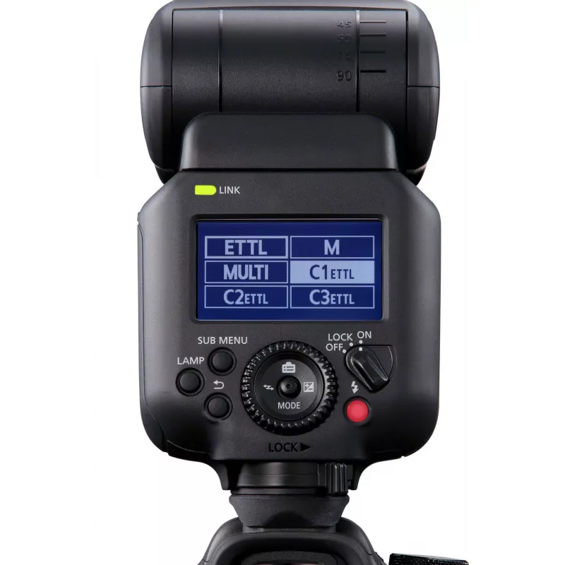 Canon Speedlite EL-5 — lampa błyskowa slave, akumulator Li‑Ion LP‑EL, 491 g, czarny