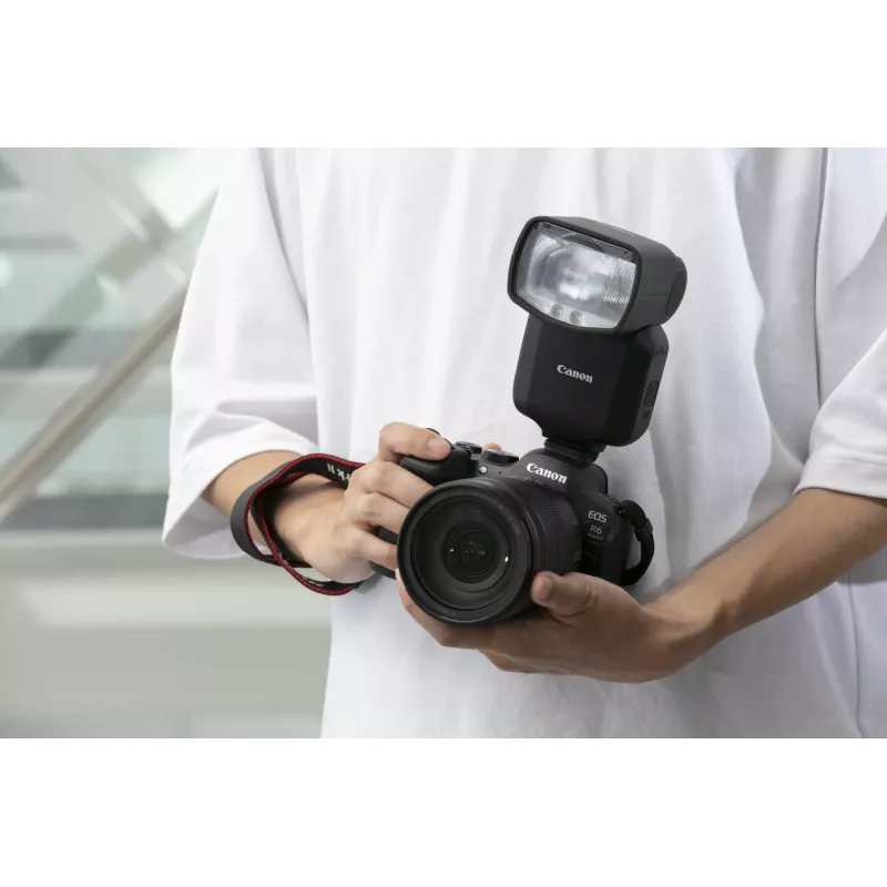 Canon Speedlite EL-5 — lampa błyskowa slave, akumulator Li‑Ion LP‑EL, 491 g, czarny