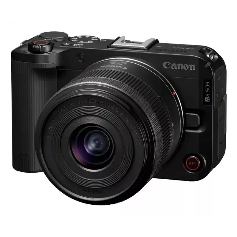 Canon EOS R50 V + RF-S 14-30mm F4-6.3 IS STM PZ Creator Kit MILC 24,2 MP CMOS 6000 x 4000 pikseli Czarny