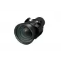 Obiektyw projektora Epson ELPLU04 do serii G7000 i L1000 — zoom 1,0–1,2x, ogniskowa 14,8–17,7 mm, przysłona F2–F2,1, waga 3,1 kg