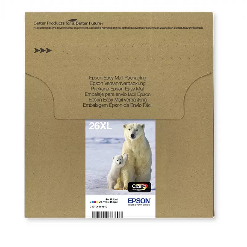 Zestaw Epson C13T26364511 4-kolorowy 4x6ml