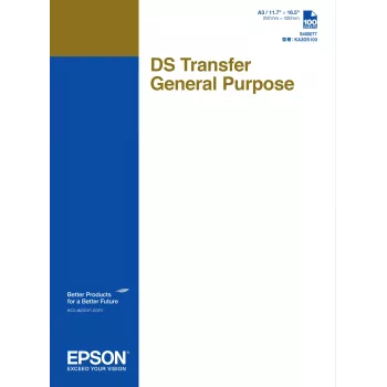 Papier transferowy Epson C13S400077 do drukarek atramentowych, A3 (297×420 mm), 100 arkuszy, 87 g/m²