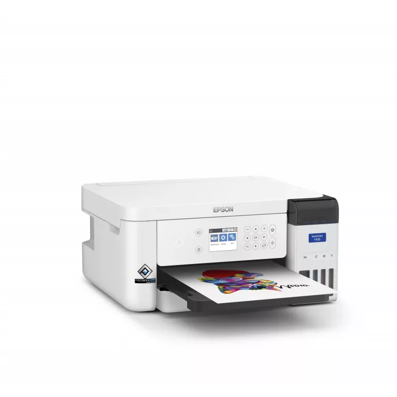 Epson SureColor SC‑F100 drukarka wielkoformatowa Wi-Fi Atramentowa Kolor 600 x 1200 DPI A4 (210 x 297 mm) Ethernet LAN