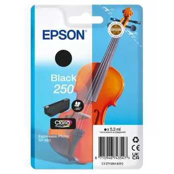 Epson 250 Violin Claria Photo HD wkład atramentowy 1 szt. Oryginalny czarny