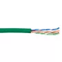 Patch kabel ACT CAT5E U/UTP Stranded zielony 100 m