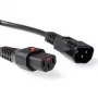 ACT Powercord C13 IEC Lock - C14 czarny 1,5 m, PC1003