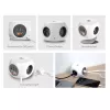 Listwa zasilająca ACT AC2430 — 3× gniazda AC typu F, 230 V, 16 A, kabel 1,5 m, biała