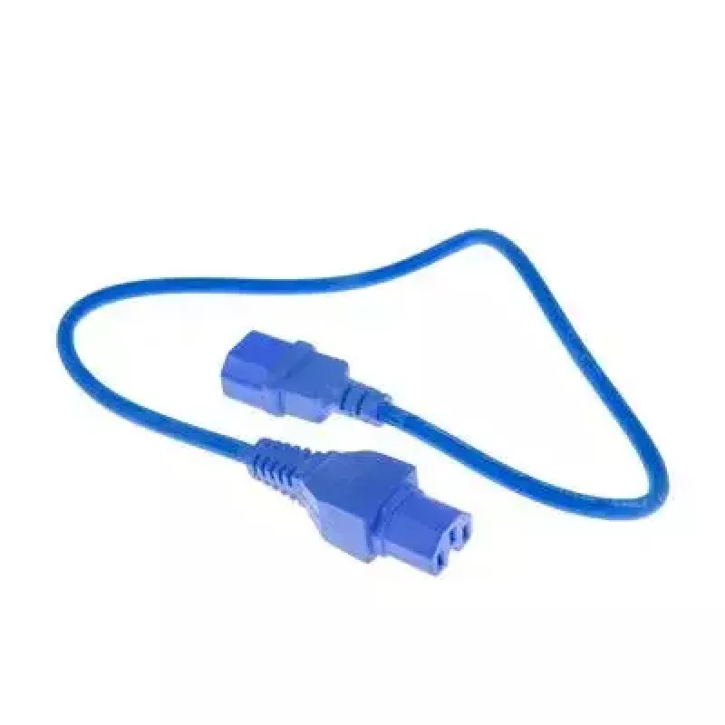 Kabel zasilający ACT C14 C15 0,6 m 250V 10A