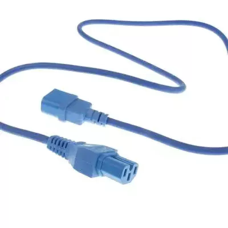 Kabel zasilający ACT C14 - C15 niebieski 2 m 250 V 10 A