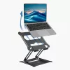 Podstawka pod laptop ACT AC8140 Aluminiowa Bezstopniowa regulacja wysokości Czarna