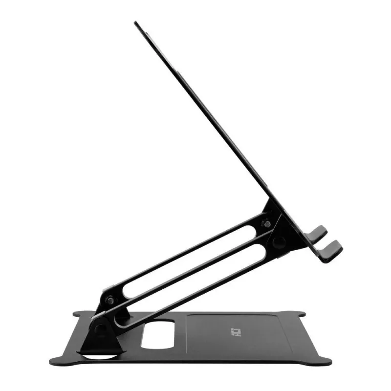 Podstawka pod laptop ACT AC8140 Aluminiowa Bezstopniowa regulacja wysokości Czarna