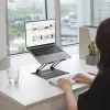 Podstawka pod laptop ACT AC8140 Aluminiowa Bezstopniowa regulacja wysokości Czarna