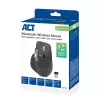 Mysz laserowa bezprzewodowa ACT AC5147 — praworęczna, RF + Bluetooth, 4800 DPI, 6 przycisków, szara