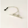 Gembird CCUSBRECEPTACLE karty/adaptery interfejsów Wewnętrzny USB 2.0