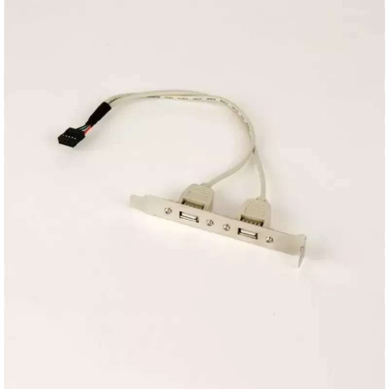 Gembird CCUSBRECEPTACLE karty/adaptery interfejsów Wewnętrzny USB 2.0