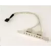 Gembird CCUSBRECEPTACLE karty/adaptery interfejsów Wewnętrzny USB 2.0