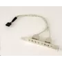 Gembird CCUSBRECEPTACLE karty/adaptery interfejsów Wewnętrzny USB 2.0