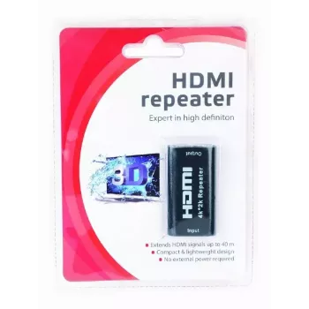 Wzmacniacz mostkowy GEMBIRD DRP-HDMI-02 przewodowy wzmacniacz HDMI, do 3000 Mbit/s, 51×28×13 mm, 20 g