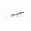 Kabel sieciowy Gembird PP6-30M RJ-45 Cat6 30m szary