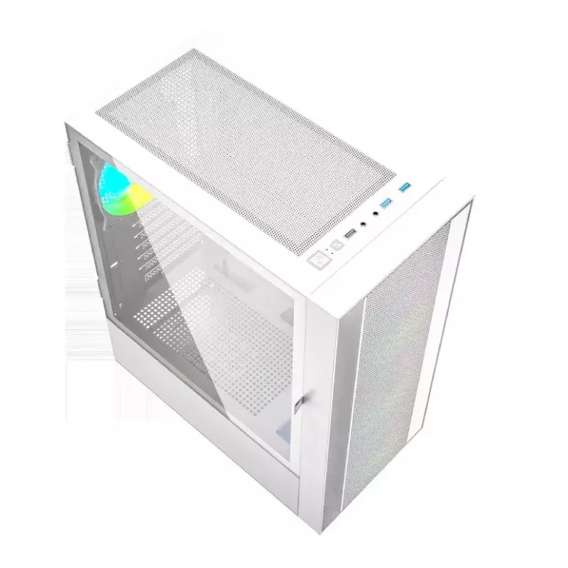 Obudowa komputerowa Fornax 4000 ARGB, ATX, biała