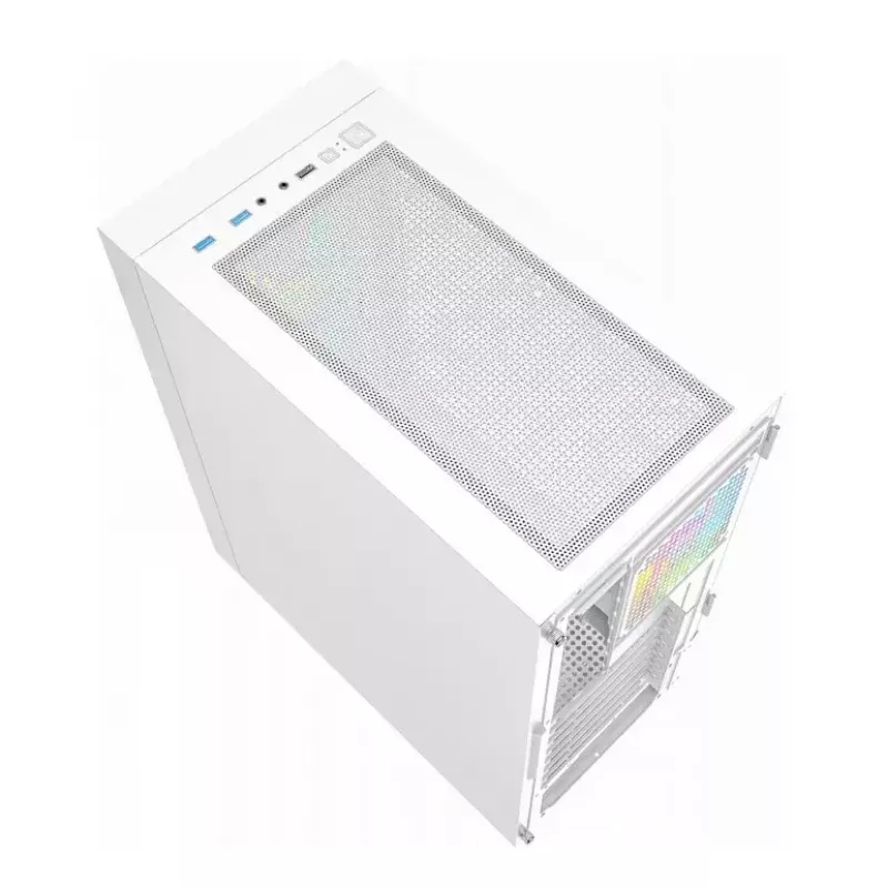 Obudowa komputerowa Fornax 4000 ARGB, ATX, biała