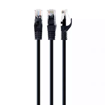 Kabel sieciowy Gembird PP6U-1.5M/BK RJ-45 Cat6 1.5m Czarny